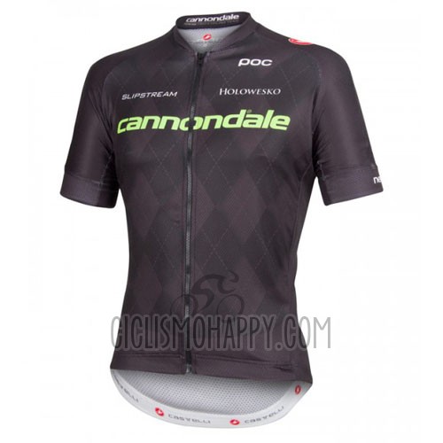 Cannondale Cycling Jersey Bib Short 2016 Men Short Sleeve Black